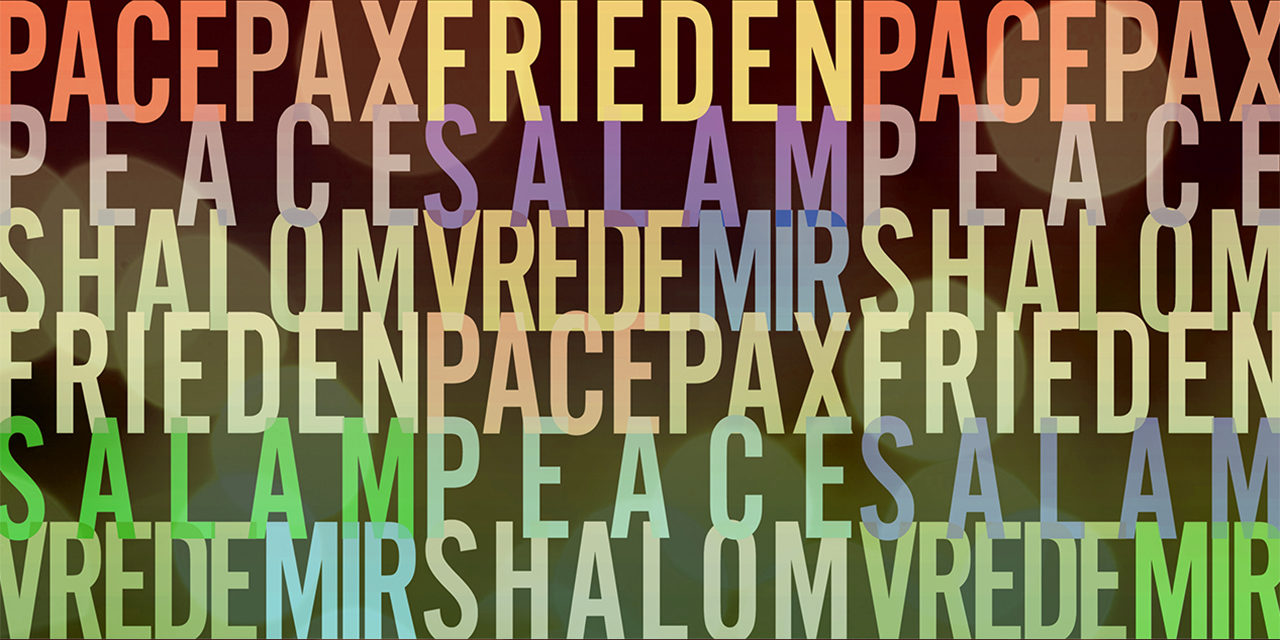 »FRIEDEN« – Eine grafische Meditation