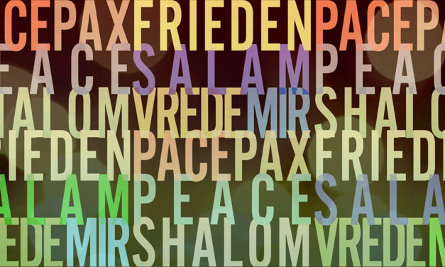 »FRIEDEN« – Eine grafische Meditation