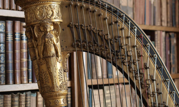 »Zur Harfe« – Gedicht