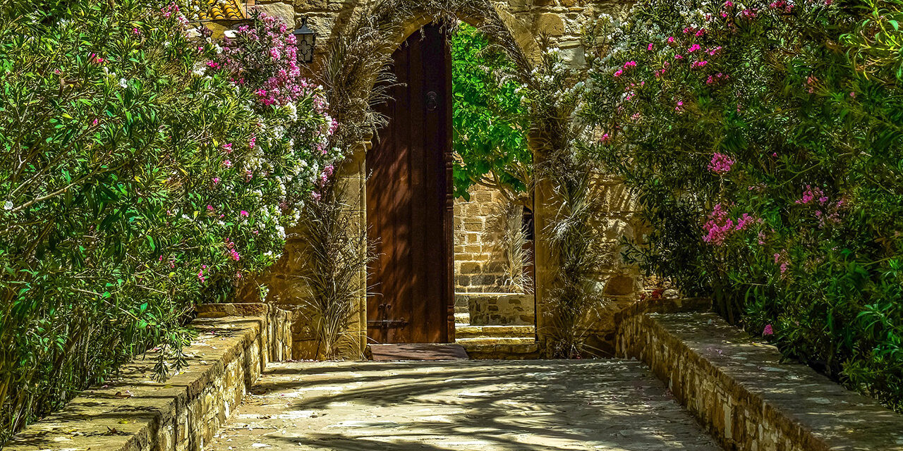 »Des Gartens Pforte« – Bild symbolischer Dichtung