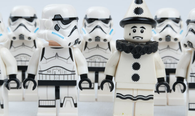 Die falsche Seite des Schreibtisches