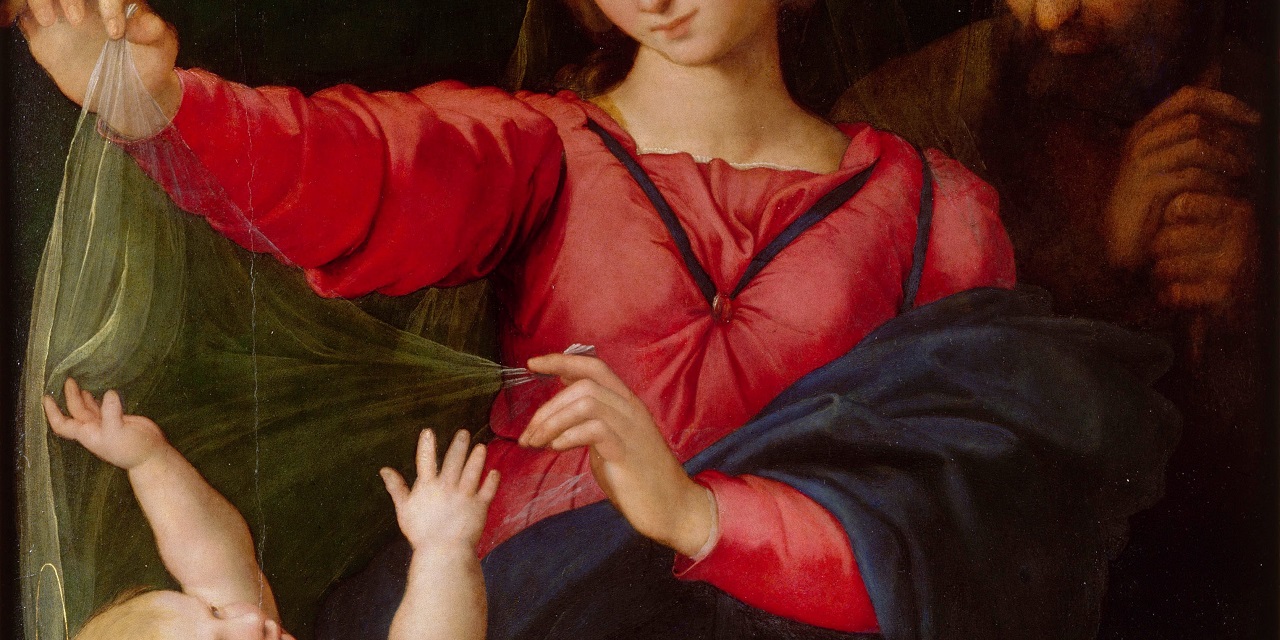 »Madonna mit dem Schleier« – Ein Gemälde von Raffael