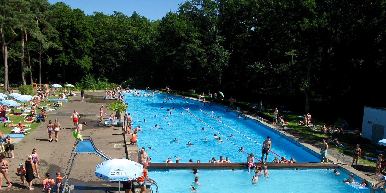 Waldbad Dünnwald – Schwimmen in der Natur